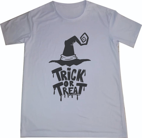 Camisetas Halloween Trick Or Treat Sombrero Adultos Niños