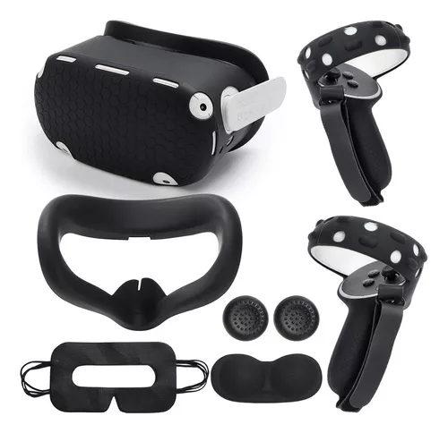 Pack VR - Pack accesorios para Meta Quest 2, Negro