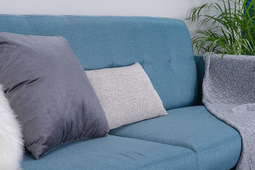 Sofa Chris Azul Këssa Muebles