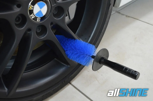 Imagen 2 de 9 de Cepillo Para Limpieza De Llantas Flexible Tipo Daytona / Ez