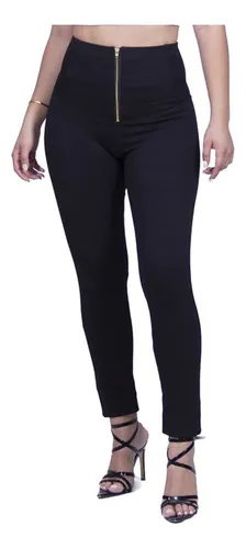 Leggins Moda Casual Vestir Con Sierre Mallas Evicks De Mujer