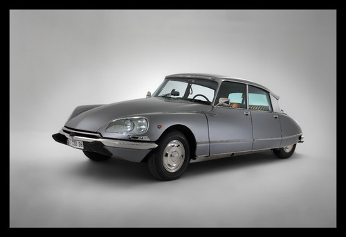 Citroen Ds 23 1968 Cuadro Enmarcado 45 X 30cm