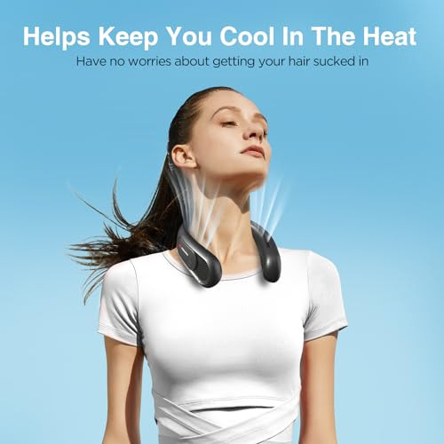 Ventilador De Cuello, Ventilador De Cuello Sin Aspas Manos L