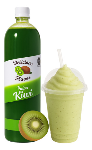Pulpa De Kiwi 100% Fruta Natural 1lt