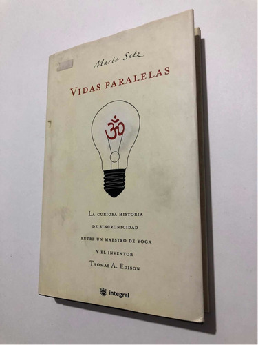 Libro Vidas Paralelas - Mario Satz - Como Nuevo - Tapa Dura
