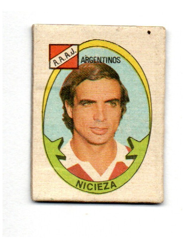 Figurita Argentinos Jrs. Futbol Golazo 1973 Nicieza
