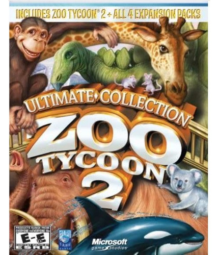 Zoo Tycoon 2: Ultimate Collection + 4 Expansiones Para Pc