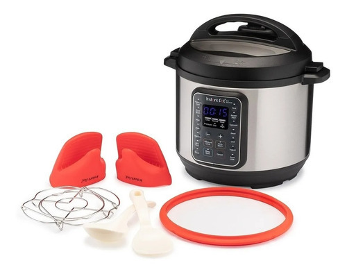 Olla Presión Instant Pot 9en1 Duo Gourmet 5.6lt Modelo2024 Frecuencia 60 120V