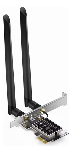 Tarjeta De Red Inalámbrica Wifi 6e 5400mbps Tri-band Con Bluetooth 5.2 - Amplia Compatibilidad