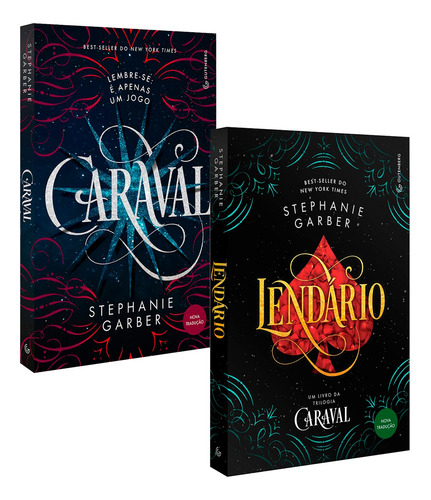 Caraval + Lendário - Stephanie Garber - Livros Físicos