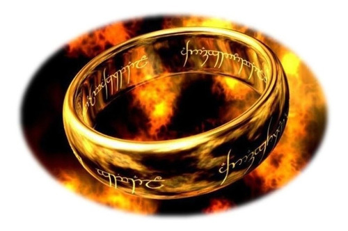 Anillos Del Poder Hobbit Señor De Los Anillos