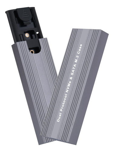 F Caja M.2 Usb C Adaptador Usb M2 Nvme Adaptador De Doble