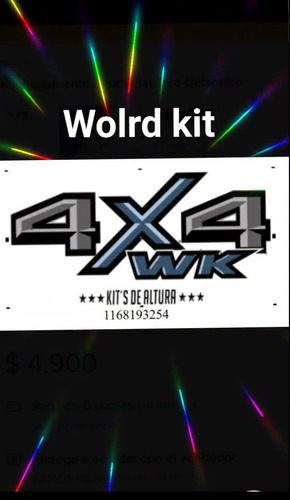 Lift Kit De Altura Body Carrocería Ranger 2023