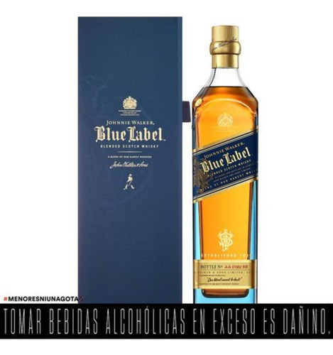 Whisky Johnnie Walker Blue Label 750ml