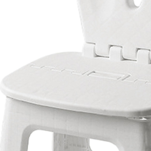 Silla Plegable, Taburete Plegable Con Respaldo, Reposapiés