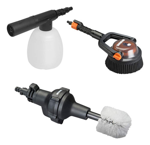 Worx Hydroshot Wa4071 - Kit De Accesorios De Limpieza Para A