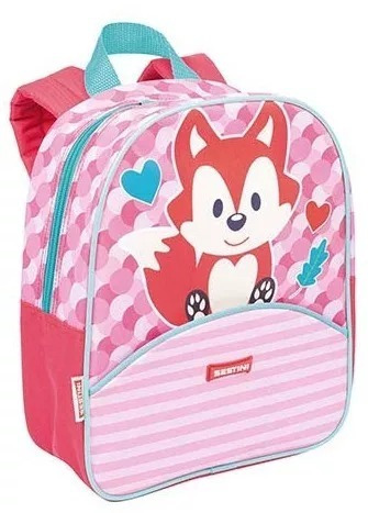 Mochila Costas Kids Fox Raposinha P 19y 2019 Sestini Rosa