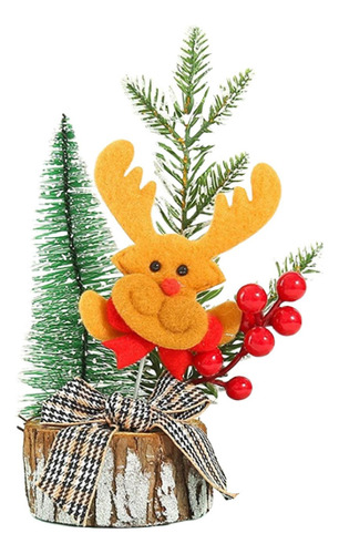 Mini Artificial De Navidad, Artificial De Madera De Navidad,