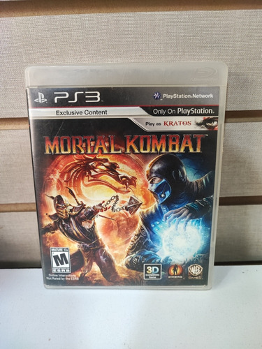 Juego Ps3 Mortal Kombat Físico 