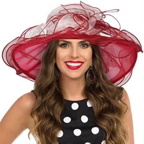 Sombrero Kentucky Derby Mujer, Vestido Fiesta Té, Sombreros