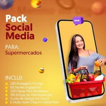 Comprar 250 Artes Supermercados Editáveis Canva + Templates Bônus