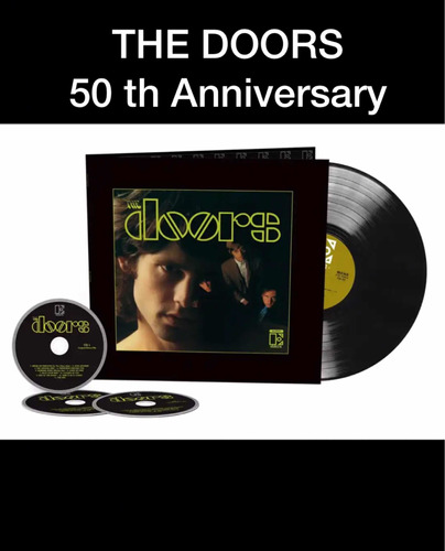 Lp Vinilo The Doors Album Debut 50 Anniversary Import Usa