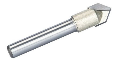 Imagem 6 de 8 de Fresa Gravadora V-bit 90 Graus Haste 6mm Corte 5/16 ( 8mm )