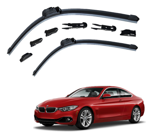 2 Plumas Limpiaparabrisas Reluvsa P/ Bmw 440i 2017/2020