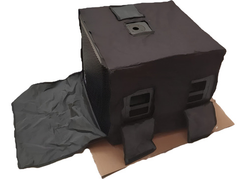 Funda Para Subwoofer Amplificado Vamav Vsp-18 Negro