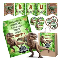 Comprar Kit Imprimible Jurassic World Dinosaurios Editable Con Candy