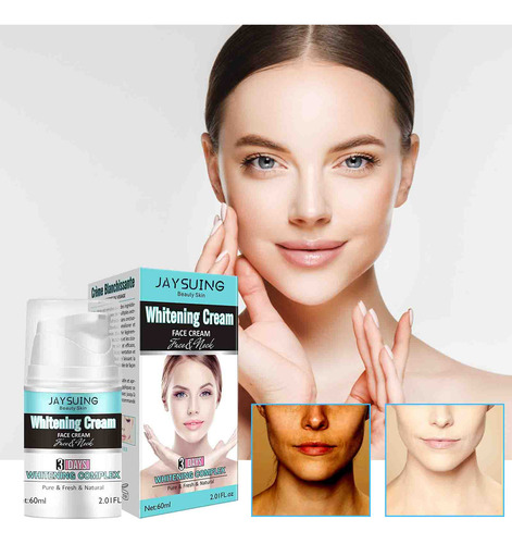 Crema Facial V Skin Care Hidratante, Iluminadora Y Shr 2002