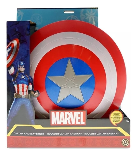 Avengers Escudo Capitan America Luces Sonidos Disfraz Disney