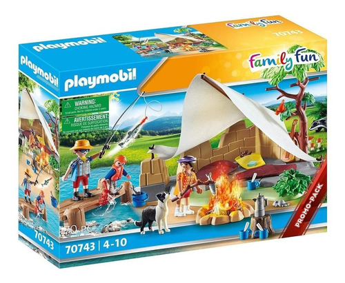 Playmobil 70743 Family Fun Campamento Familiar