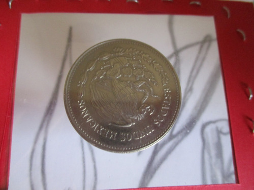 Moneda De $200 Mexico Mundial De Futbol De 1986