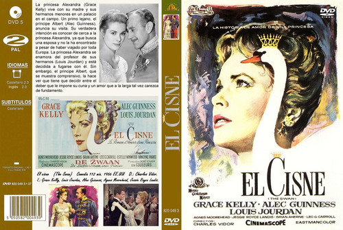 El Cisne - Grace Kelly - Alec Guinness - Dvd