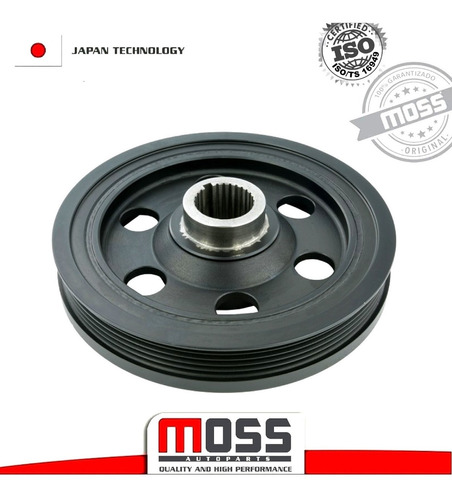 Damper Polea Cigueñal Honda Fit 2002-2008 