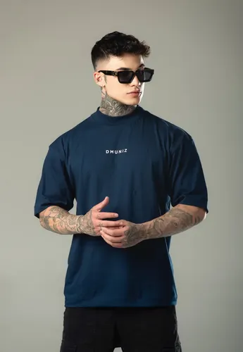 Camiseta Oversized Estampada Dmuniz Camisa Premium