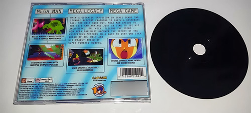 Mega Man 8 Playstation Mídia Preta