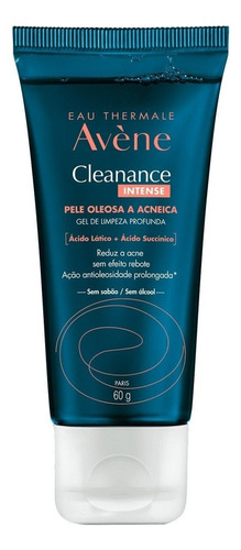 Gel De Limpeza Profunda Avène Cleanance Intense 60g