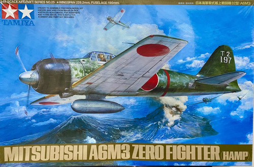 Mitsubishi A6m3 Zero Fighter Marca Tamiya Escala 1/48