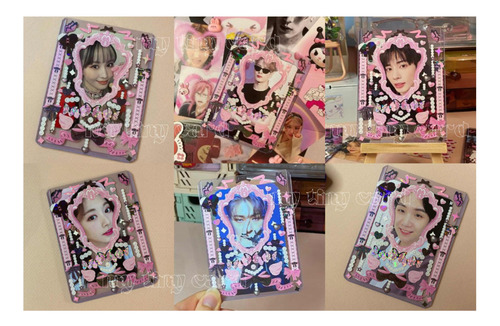 Imagen 2 de 9 de Toploader Rosé Blackpink Kpop Photocards Holder + Freebies