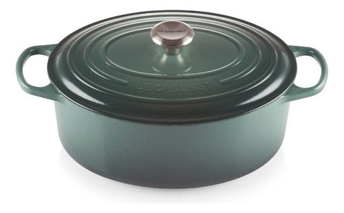 Panela Oval Le Creuset 31cm Signature Cor Verde Artichaut