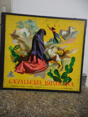 Disco  Lp Vinil Opera Cavalleria Rusticana De P. Mascagni.