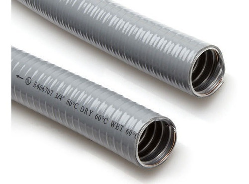 Tuberia Conduit Liquid Tigth Importada 3/4  X Rll 100mts