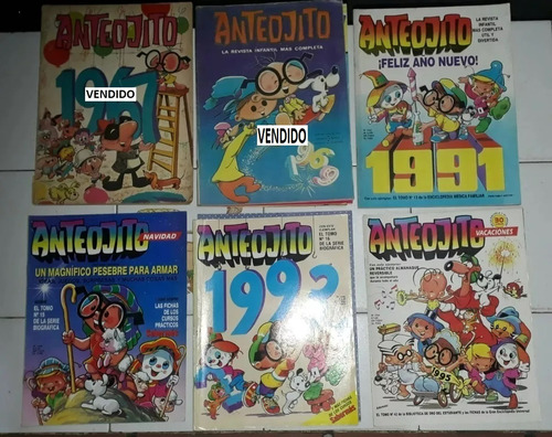 Revistas Anteojito Especiales Leer Descripcion! (Usado)