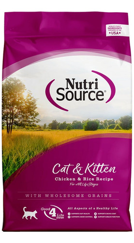 Nutrisource Cat And Kitten Chicken & Rice Recipe 2.99 Kg