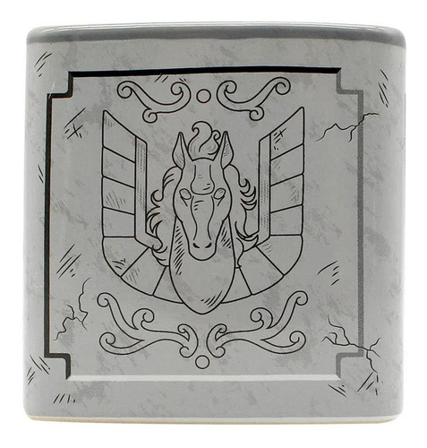 Imagem 2 de 3 de Caneca Cubo 300ml Urna De Pegasus - Cavaleiros Do Zodíaco