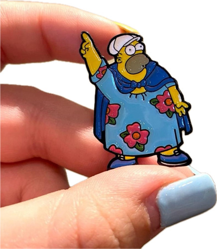 Los Simpson Pin Metálico Homero Gordo Fat Homer Envío Gratis