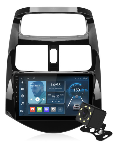 Aumume Estéreo 1+32g Para Chevrolet Spark 2009-2014 Kit Gps