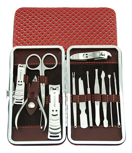 Liangtai Kit De Manicura, Pedicura, Cortaunas, Juego De 12 P